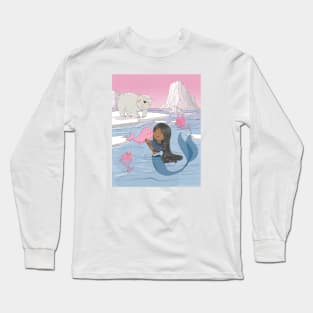 Artic mermaid Long Sleeve T-Shirt